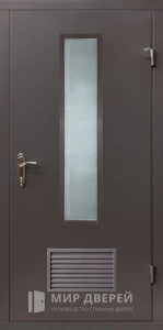 Внутренняя дверь в котельную №8 внешняя